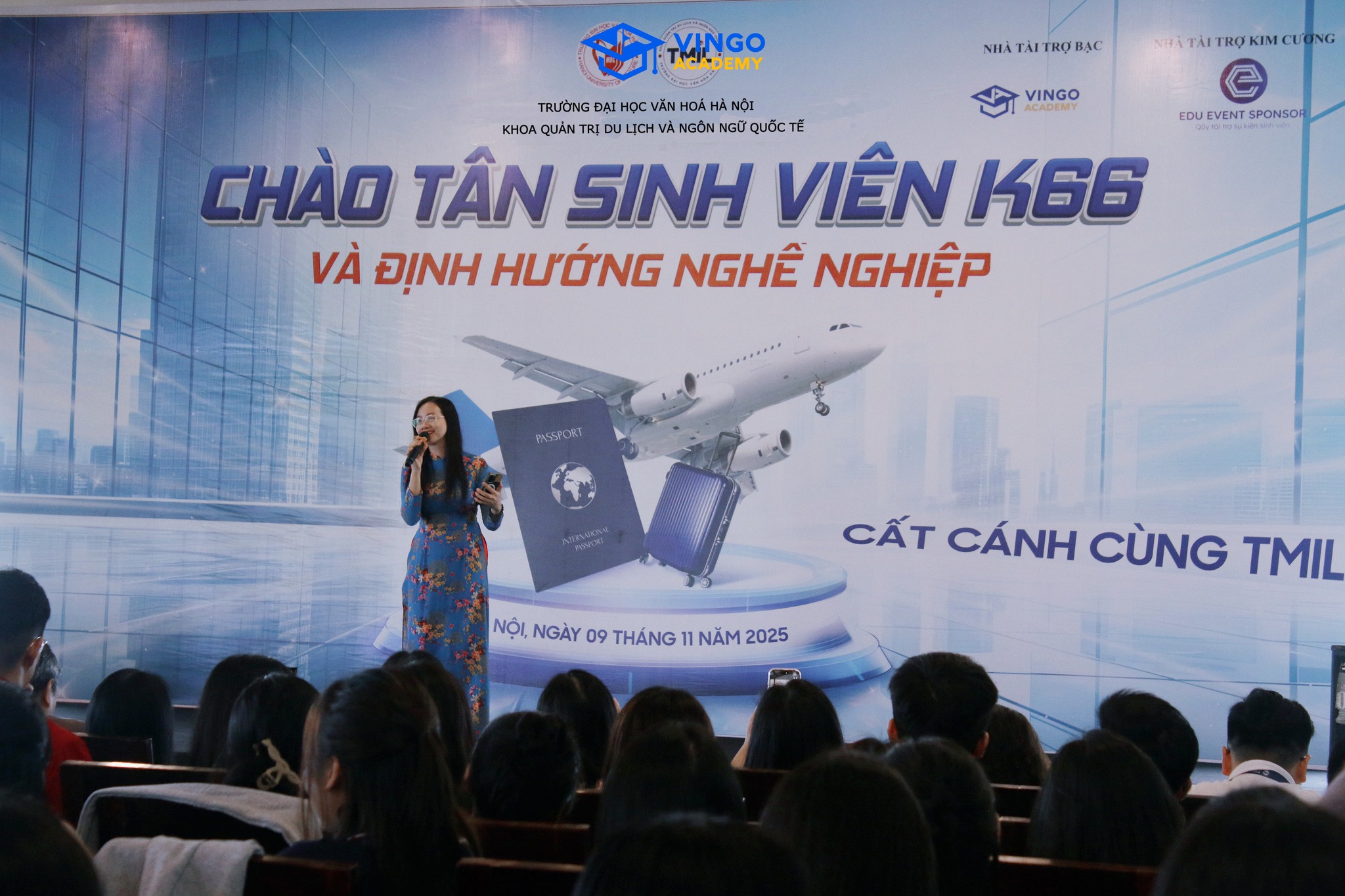 ? VINGO ENGLISH – VINH DỰ ĐỒNG HÀNH CÙNG CHƯƠNG TRÌNH CHÀO TÂN SINH VIÊN K66 –  TRƯỜNG ĐẠI HỌC VĂN HÓA HÀ NỘI ?